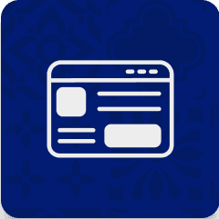 Imagem representando sites institucionais